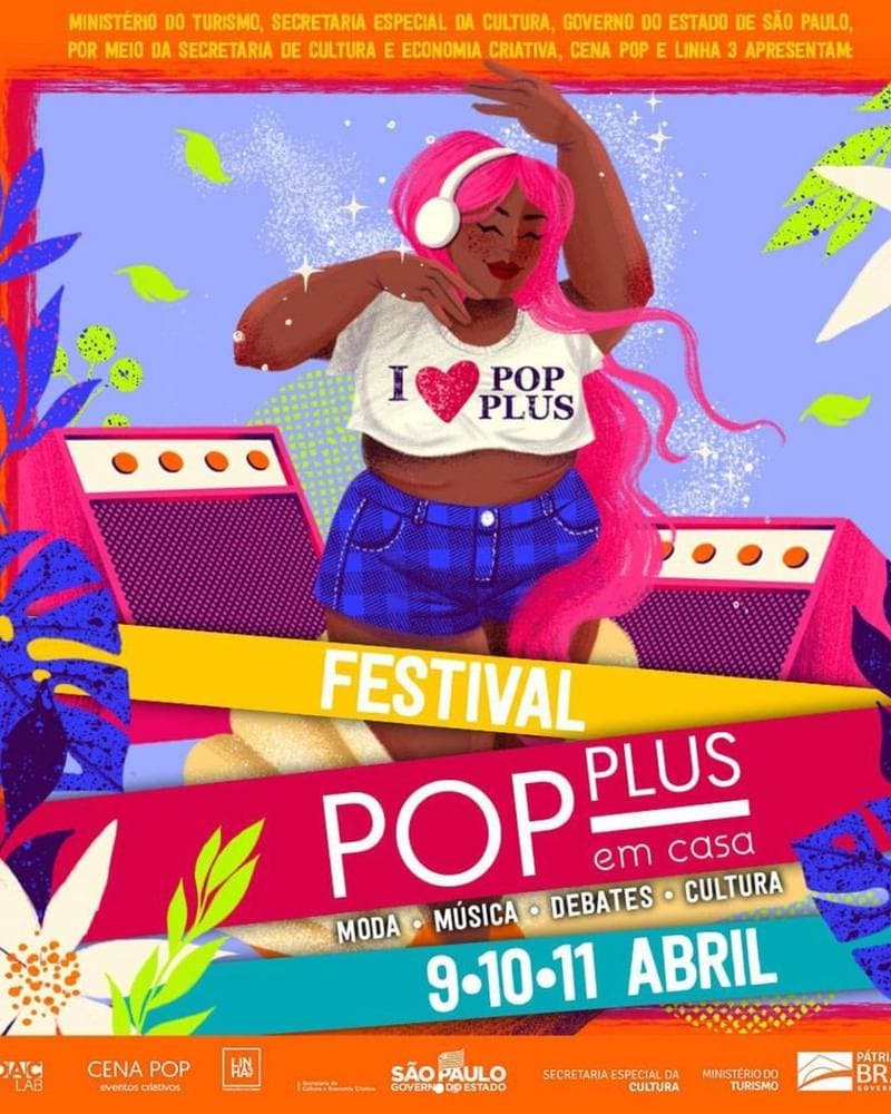 Festival POP PLUS em casa