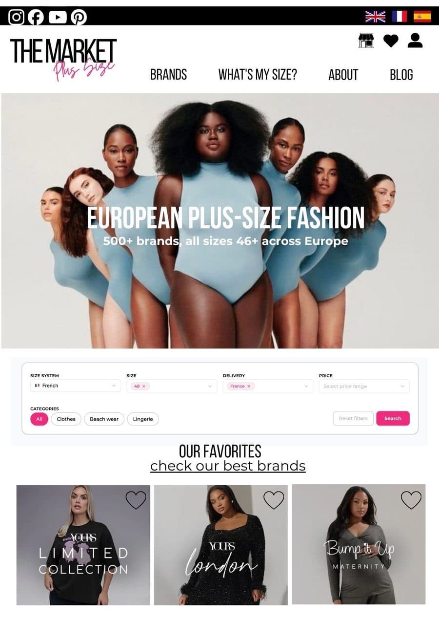 The Market Plus Size