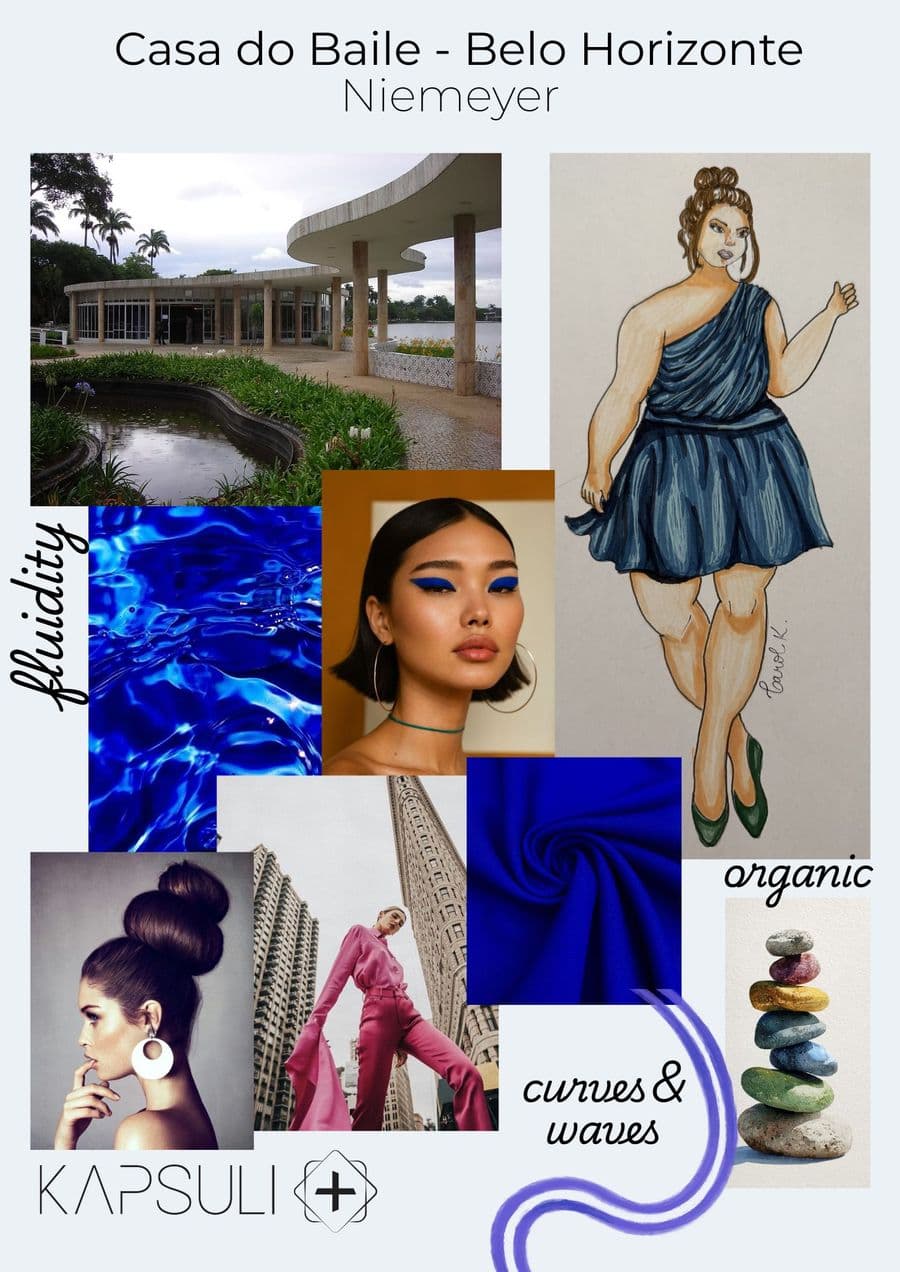 Mood board Casa do Baile